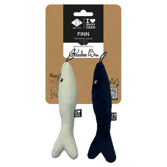 Finn - trapkussen in visvorm